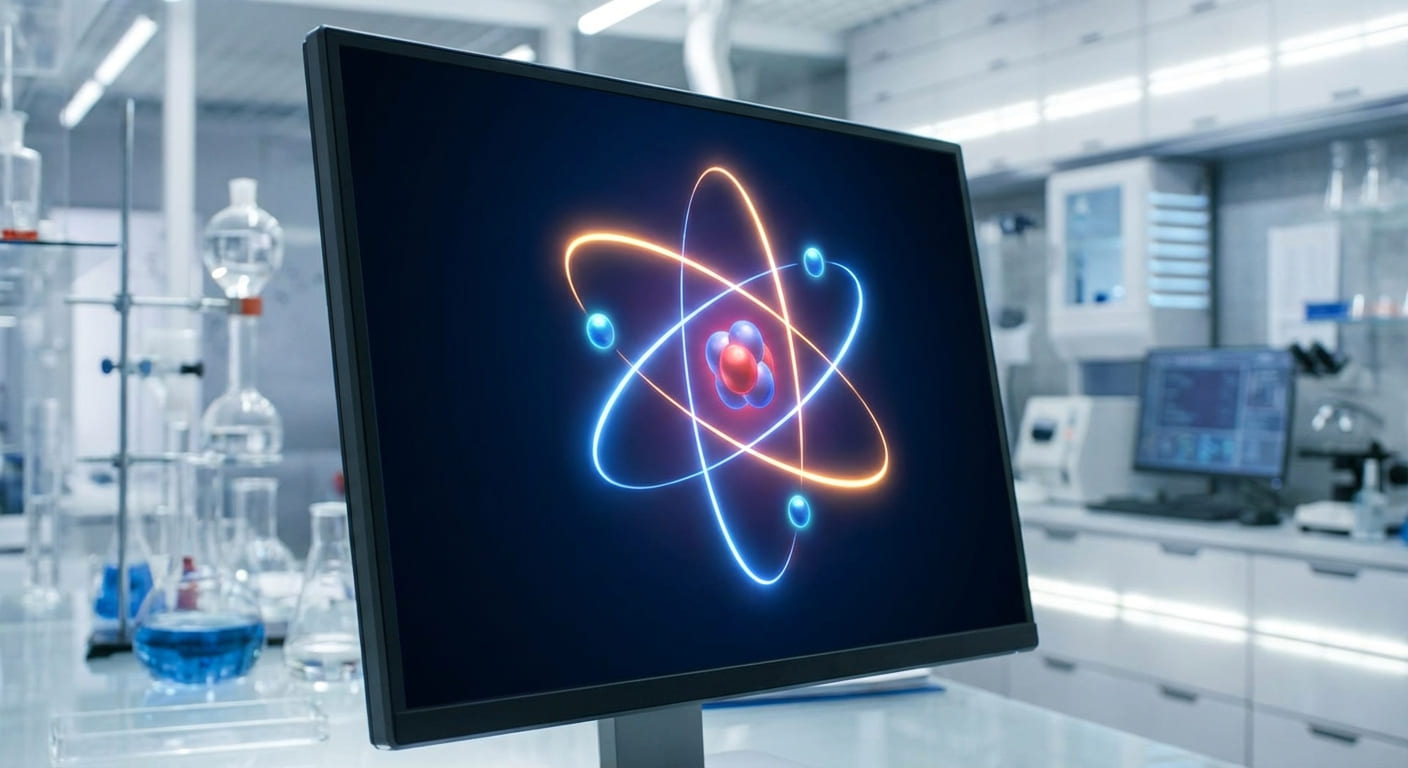 Схема взаимодействия рентгеновского излучения с атомной структурой вещества