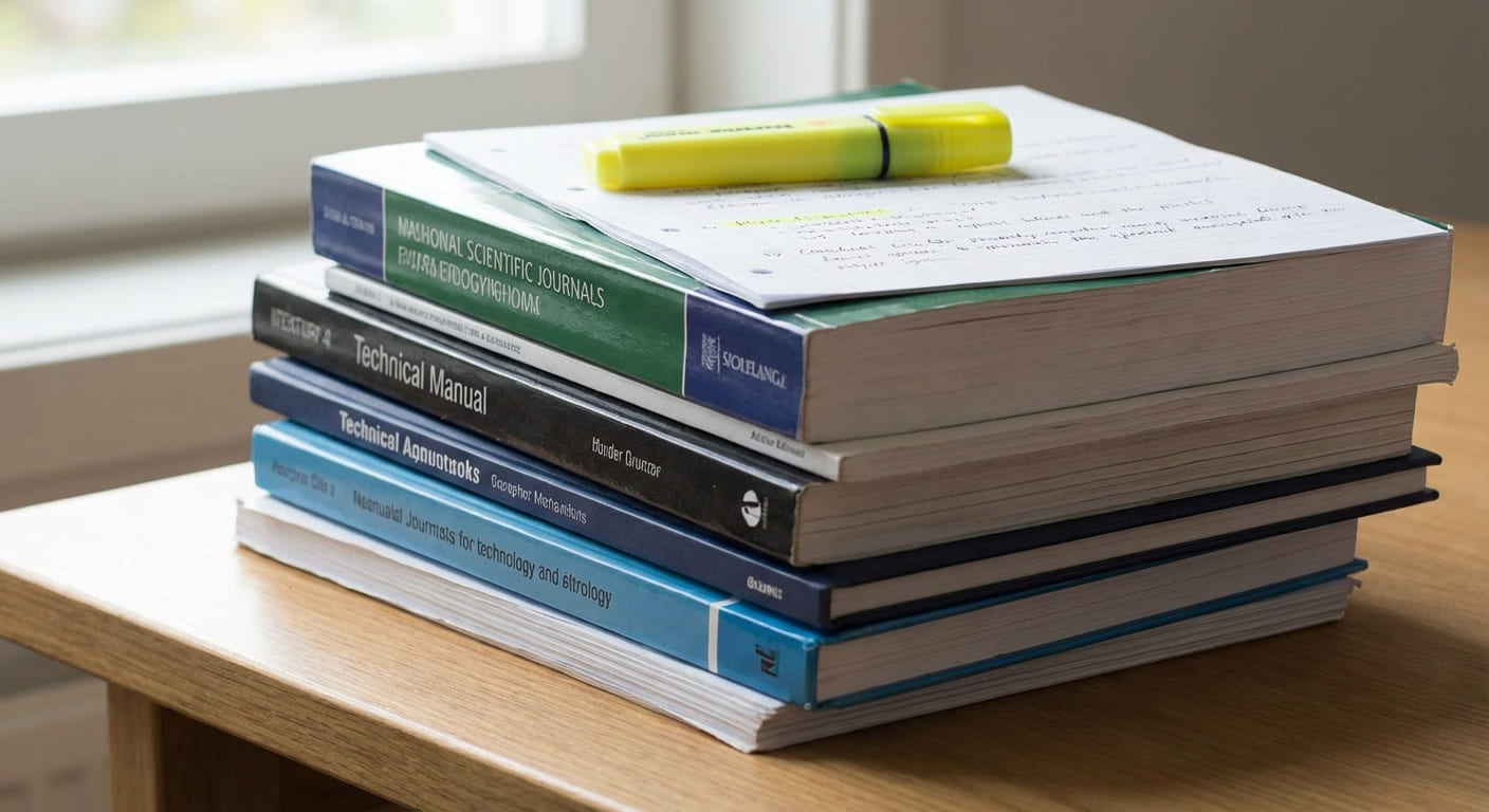 Систематизация научных публикаций и технической документации по спектральному анализу