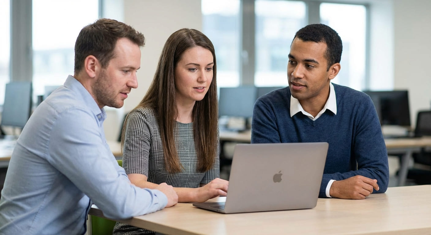 Рабочее пространство команды аналитиков SpectraTech Analytics